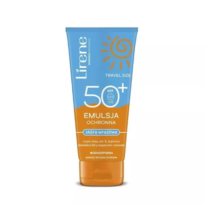 Lirene Dermoprogram Wodoodporna emulsja ochronna  SPF 50+ dla skóry wrażliwej (stara wersja)