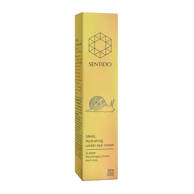 Sentido Snail, Hydrating Under Eye Cream (Nawilżający krem pod oczy `Ślimak`)