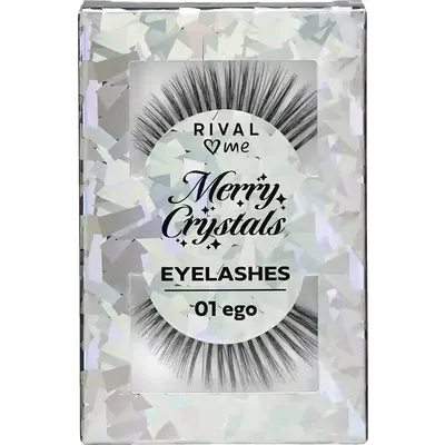 Rival Loves Me Merry Crystals, Lashes 01 Ego (Sztuczne rzęsy)