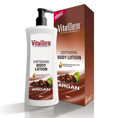 Cosmatrade VitalDerm, Argan Softening Body Lotion (Arganowy balsam do ciała)