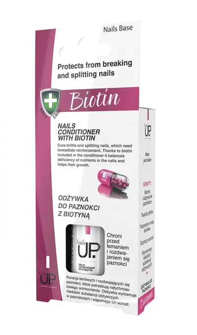 Verona Laboratories Nails Up., Nails Conditioner with Biotin (Odżywka do paznokci z biotyną)
