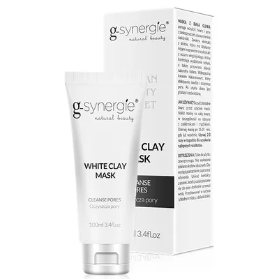 G-synergie White Clay Mask (Oczyszczająca maska z białą glinką)