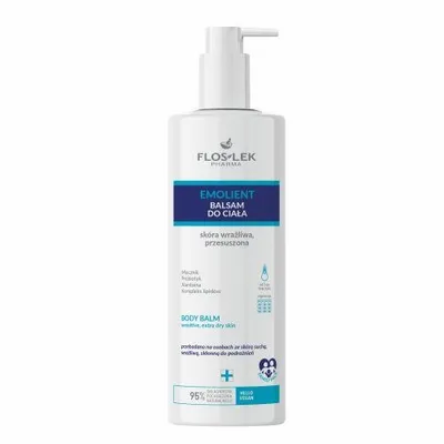 Floslek Emolient, Balsam do ciała skóra wrażliwa, przesuszona