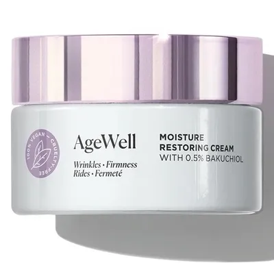 Arbonne AgeWell, Moisture Restoring Cream with 0,5% Bakuchiol (Krem przywracający nawilżenie z 0,5% bakuchiolu)