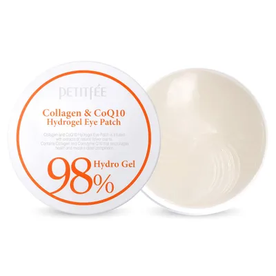 Petitfee Collagen & CoQ10 Hydrogel Eye Patch (Hydrożelowe płatki pod oczy)