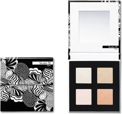 Studio78 Paris Rise & Shine Highlighter Palette (Paleta rozświetlaczy do twarzy)