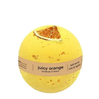 Stara Mydlarnia Juicy Orange, Bath Bomb (Soczysta pomarańcza, Kula do kąpieli)