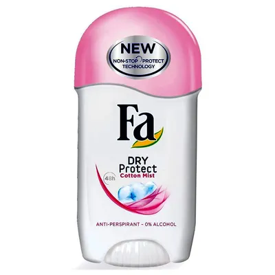 Fa Dry & Protect, Antyperspirant w sztyfcie 'Cotton Mist'