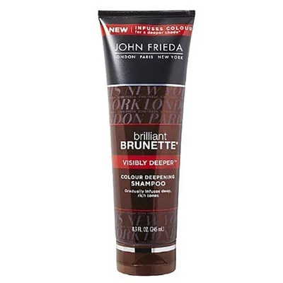 John Frieda Brilliant Brunette, Visibly Deeper, Colour Deepening Shampoo (Szampon pogłębiający brązowy kolor włosów)