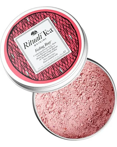 Origins Ritual Tea, Feeling Rosy, Comforting Powder Face Mask with Rooibos Tea & Rose (Kojąca maseczka do twarzy)