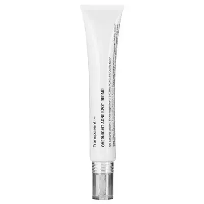 Transparent Lab Overnight Acne Spot Repair (Nocna kuracja naprawcza dla cery trądzikowej)