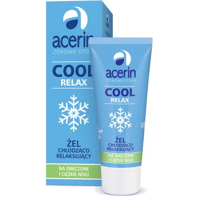 Acerin Cool Relax, Żel na zmęczone i ciężkie nogi