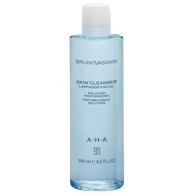 Bruno Vassari AHA, Skin Cleanser Pre-treatment Solution (Tonik oczyszczający z kwasem glikolowym 8%)