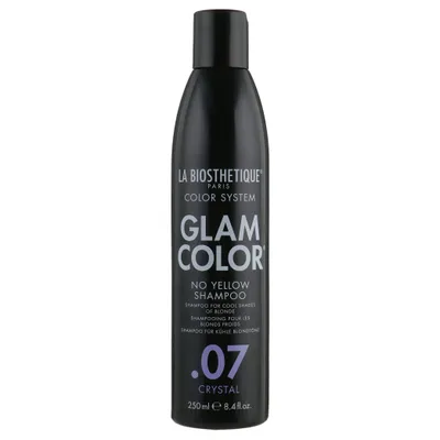 La Biosthetique Glam Color No Yellow Shampoo Crystal .07 (Szampon neutralizujący żółty odcień)