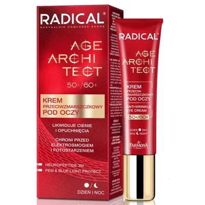 Radical Age Architect, Krem przeciwzmarszczkowy pod oczy 50+/60+