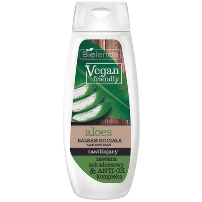 Bielenda Vegan Friendly, Nawilżający balsam do ciała `Aloes`