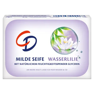 CD Milde Seife Wasserlilie (Mydło glicerynowe `Lilia wodna`)