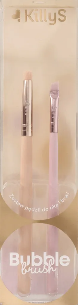 KillyS Bubble Brush, Zestaw pędzli do oka i brwi