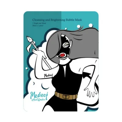 Mediect Cleansing and Brightening Bubble Mask (Oczyszczająco-rozświetlająca maska bąbelkowa)