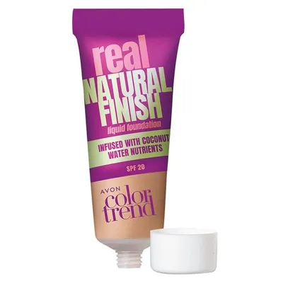 Avon Color Trend, Real Natural Finish Liquid Foundation SPF20 (Podkład do twarzy)