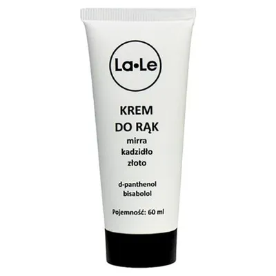 La-Le Krem do rąk `Mirra, kadzidło, złoto`