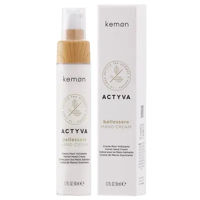 Kemon Actyva Bio, Bellessere Hand Cream (Aksamitny krem do rąk)