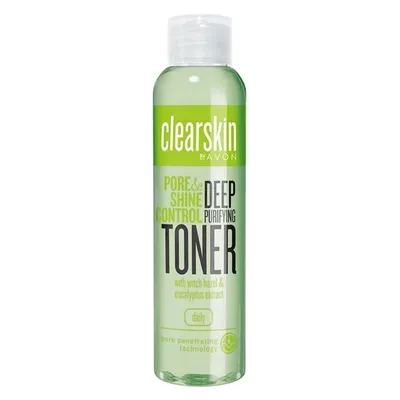 Avon Clearskin, Deep Purifying Toner Pore & Shine Control (Tonik głęboko oczyszczający pory)