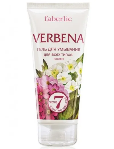 Faberlic Verbena, Żel do mycia twarzy dla każdego rodzaju skóry