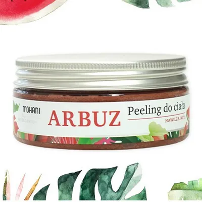 Mohani Wild Garden, Nawilżający peeling do ciała `Arbuz`