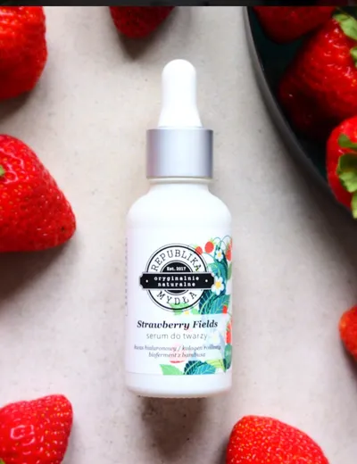 Republika Mydła Strawberry Fields Serum (Truskawkowe serum do twarzy)