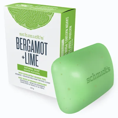 Schmidt's Bergamot + Lime Natural Soap (Mydło w kostce)
