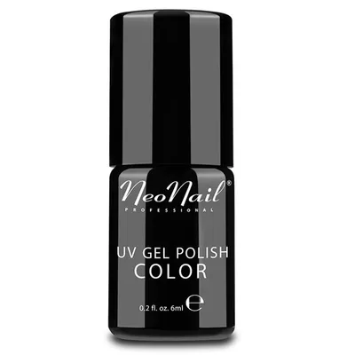 NeoNail Black Confetti, UV Gel Polish Color (Lakier hybrydowy)