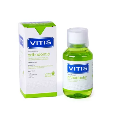 Vitis Orthodontic, Płyn do płukania jamy ustnej dla osób noszących aparaty ortodontyczne