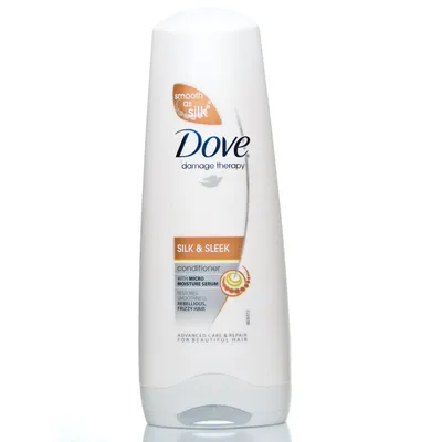 Dove Hair Therapy, Silk and Sleek Conditioner (Wygładzająca odżywka do włosów)