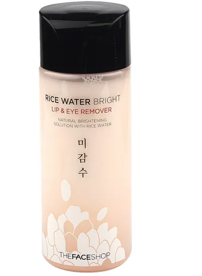 The Face Shop Rice Water Bright Lip & Eye Makeup Remover (Woda ryżowa do demakijażu ust i oczu)