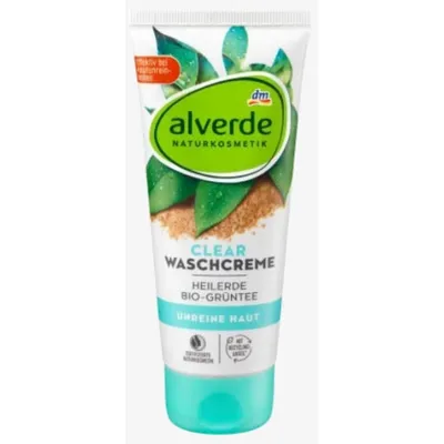 Alverde Clear, Waschcreme Heilerde (Żel do mycia cery zanieczyszczonej)