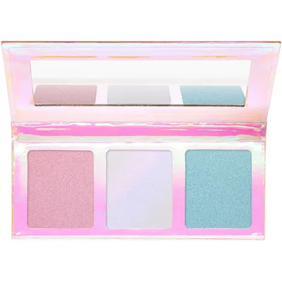 Essence Go for the Glow, Highlighter Palette (Paleta rozświetlaczy do twarzy)