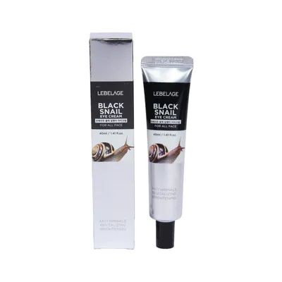 Lebelage Black Snail Eye Cream (Krem pod oczy z mucyną ślimaka)