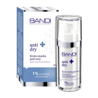 Bandi Medical Expert Anti Dry, Krem - maska pod oczy nawilżająco - naprawcza