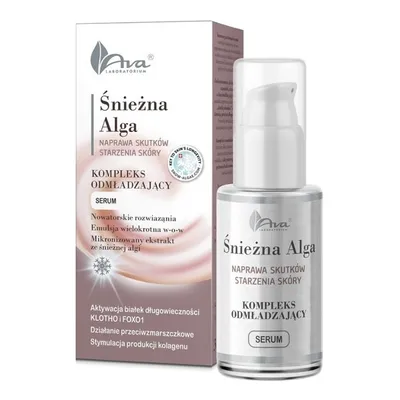 Laboratorium Kosmetyczne AVA Śnieżna Alga, Kompleks odmładzający serum do twarzy