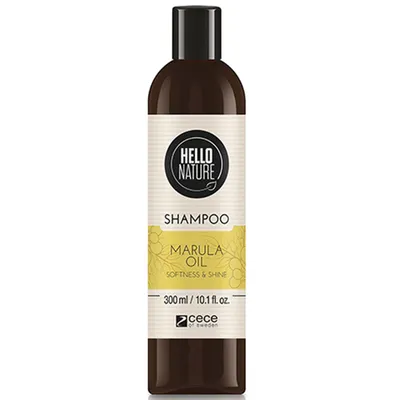 Cece of Sweden Hello Nature, Softness & Shine, Marula Oil Shampoo (Szampon z olejkiem Maruli 'Miękkość i połysk')