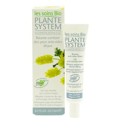 Plante System Les Soins Bio, Baume Contour des Yeux Liftant (Przeciwzmarszczkowo - liftingujący balsam pod oczy)
