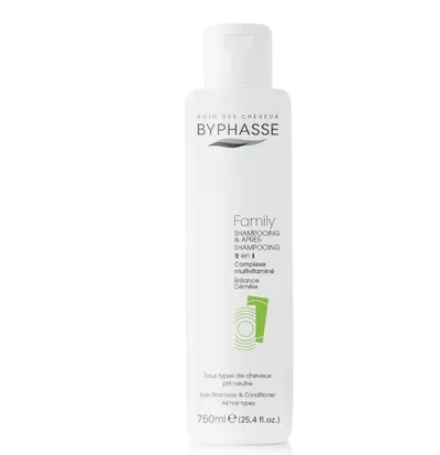 Byphasse Family, Multivitamine Shampooing & Apres-shampooing 2 en 1 (Multiwitaminowy szampon z odżywką 2 w 1)