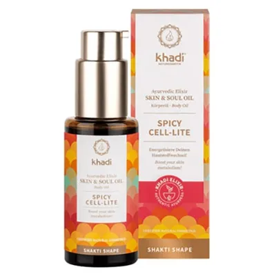 Khadi Skin & Soul Oil Shakti Shape Spicy Cell-Lite (Pobudzający olejek na cellulit)