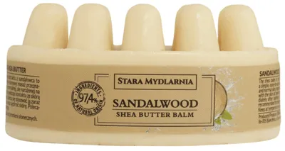 Stara Mydlarnia Sandalwood Shea Butter Balm (Balsam do ciała w kostce `Drzewo sandałowe`)
