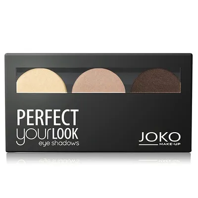 Joko Perfect Your Look, Eye Shadows Trio (Paleta 3 cieni do powiek)