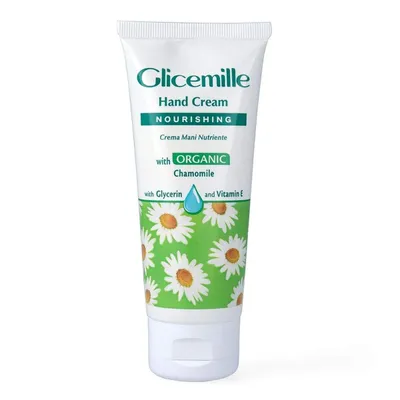 Mirato GliceMille Creama Mani Chamomile & Vitamin E (Nawilżający i antybakteryjny krem do rąk 2 w 1)