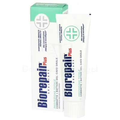BioRepair Plus Oral Care, Pasta z cząsteczkami Microrepair naprawiająca powierzchnię szkliwa