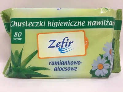 Zefir Chusteczki nawilżane rumiankowo-aloesowe