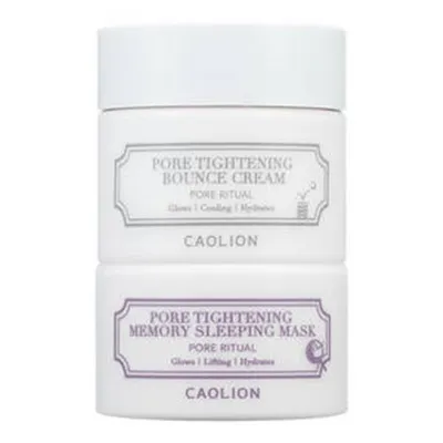 Caolion Pore Tightening Day & Night Glowing Duo (Krem na dzień i na noc)